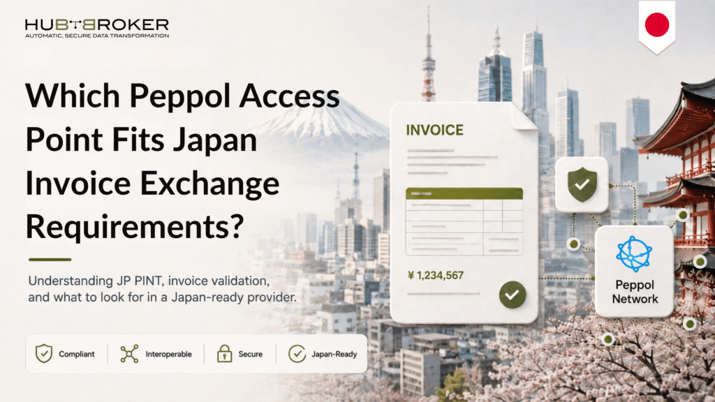 Which Peppol Access Point Fits Japan Invoice Exchange Requirements